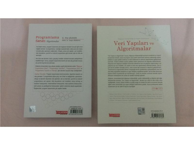 ORJİNAL Dr. Rıfat ÇÖLKESEN -> VERİ YAPILARI VE ALGORİTMALAR(2014) -> PROGRAMLAMA SANATI ALGORİTMALAR(2011) 
